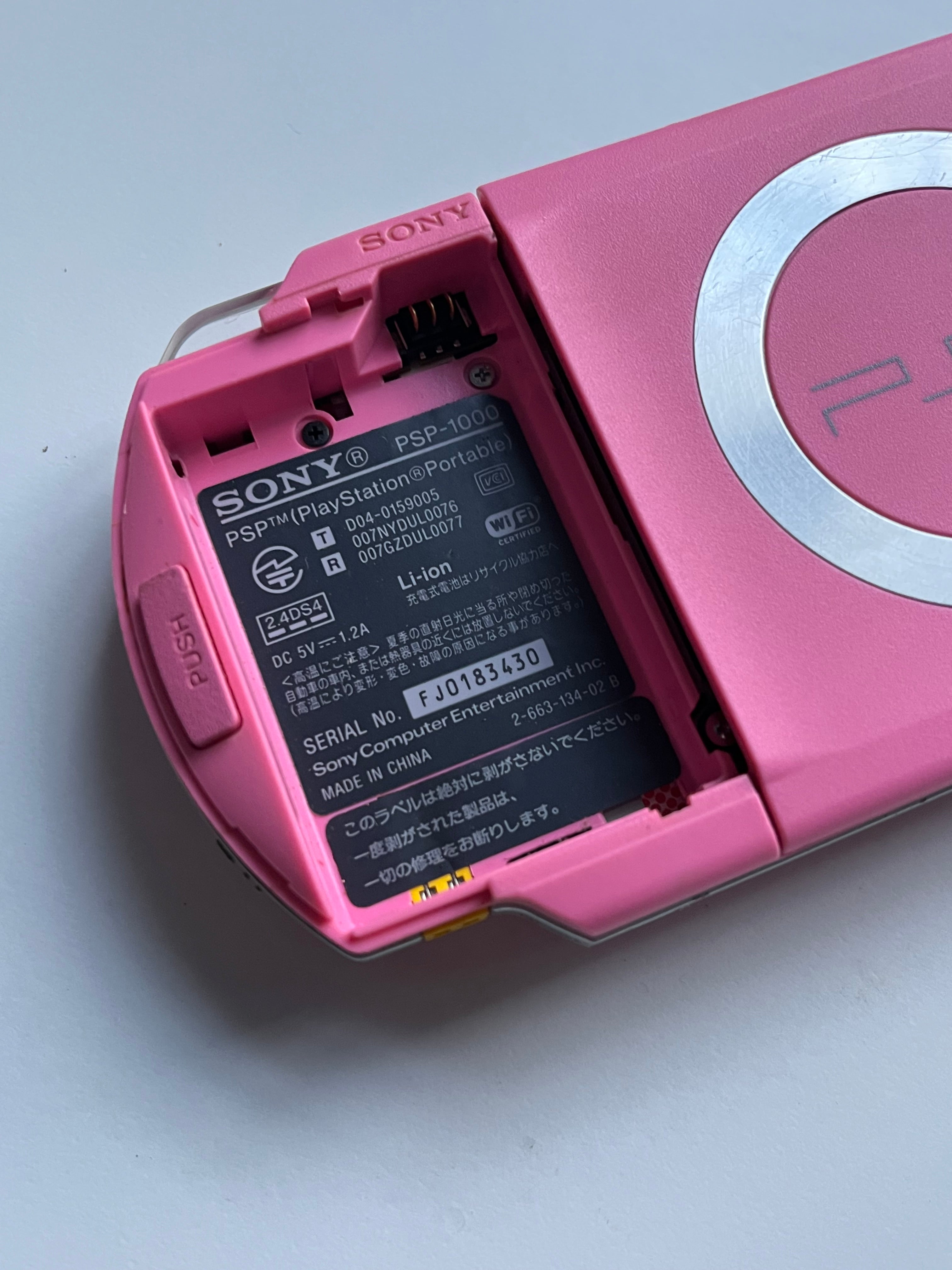 PSP 1000 - Pink Edition