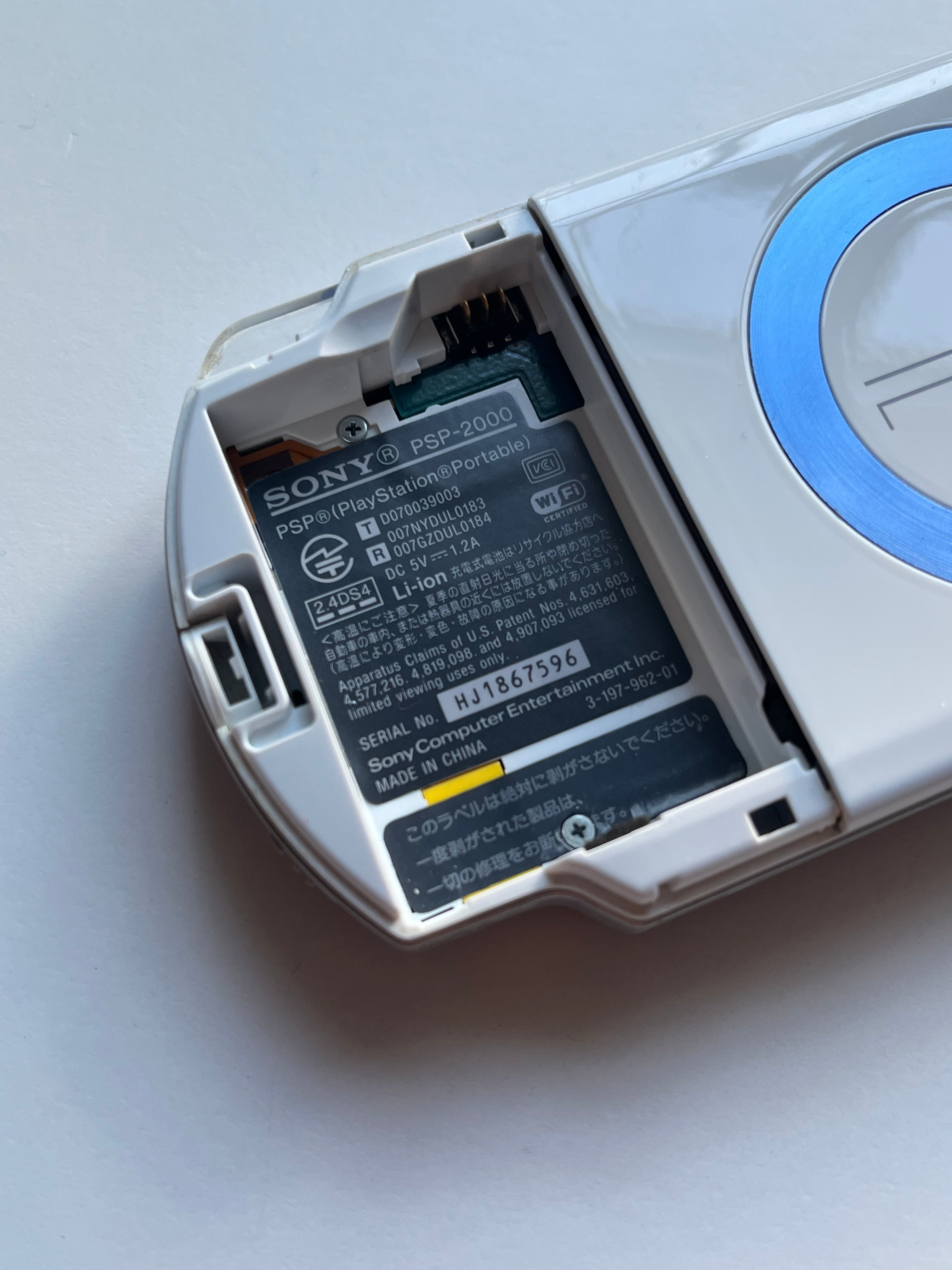 PSP 2000 - Blue/White