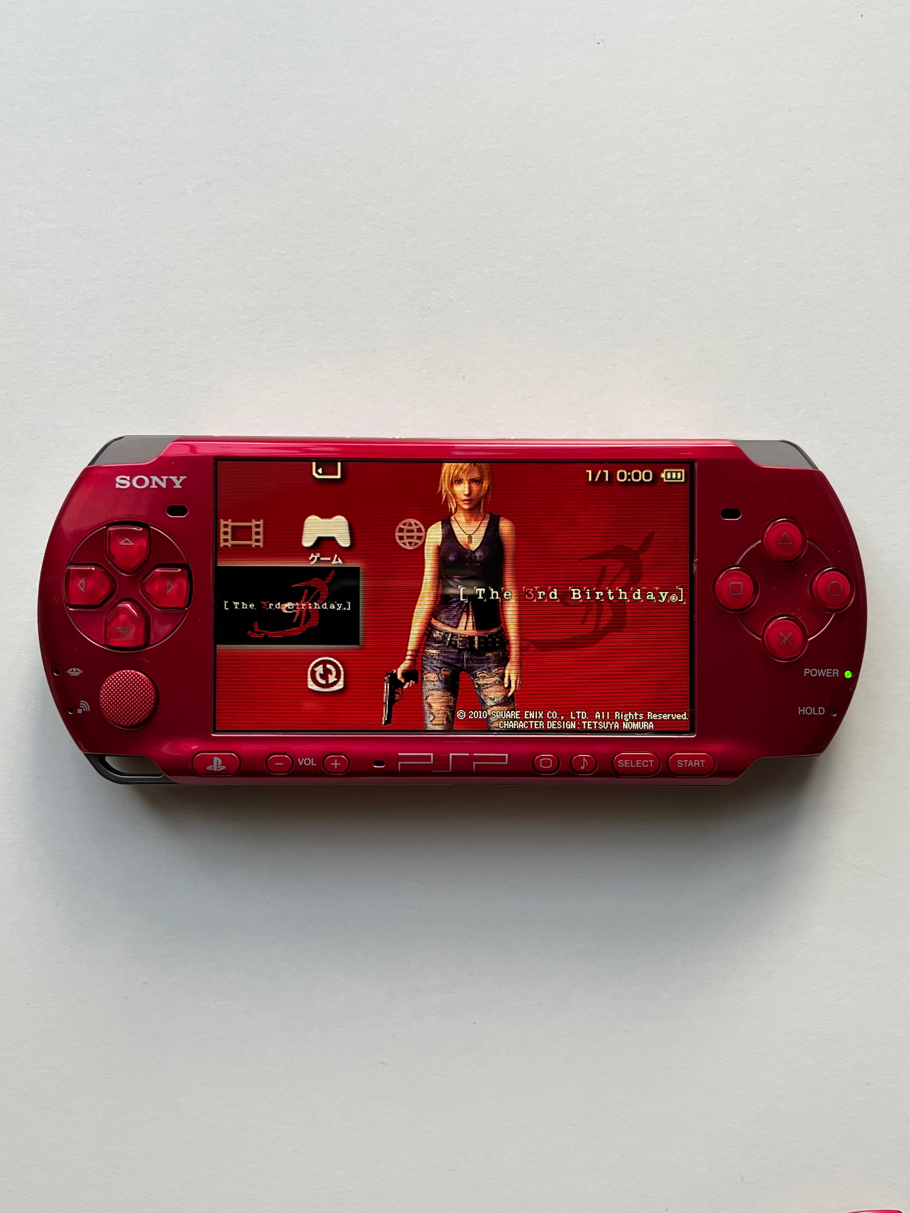 PSP 3000 - Radiant Red