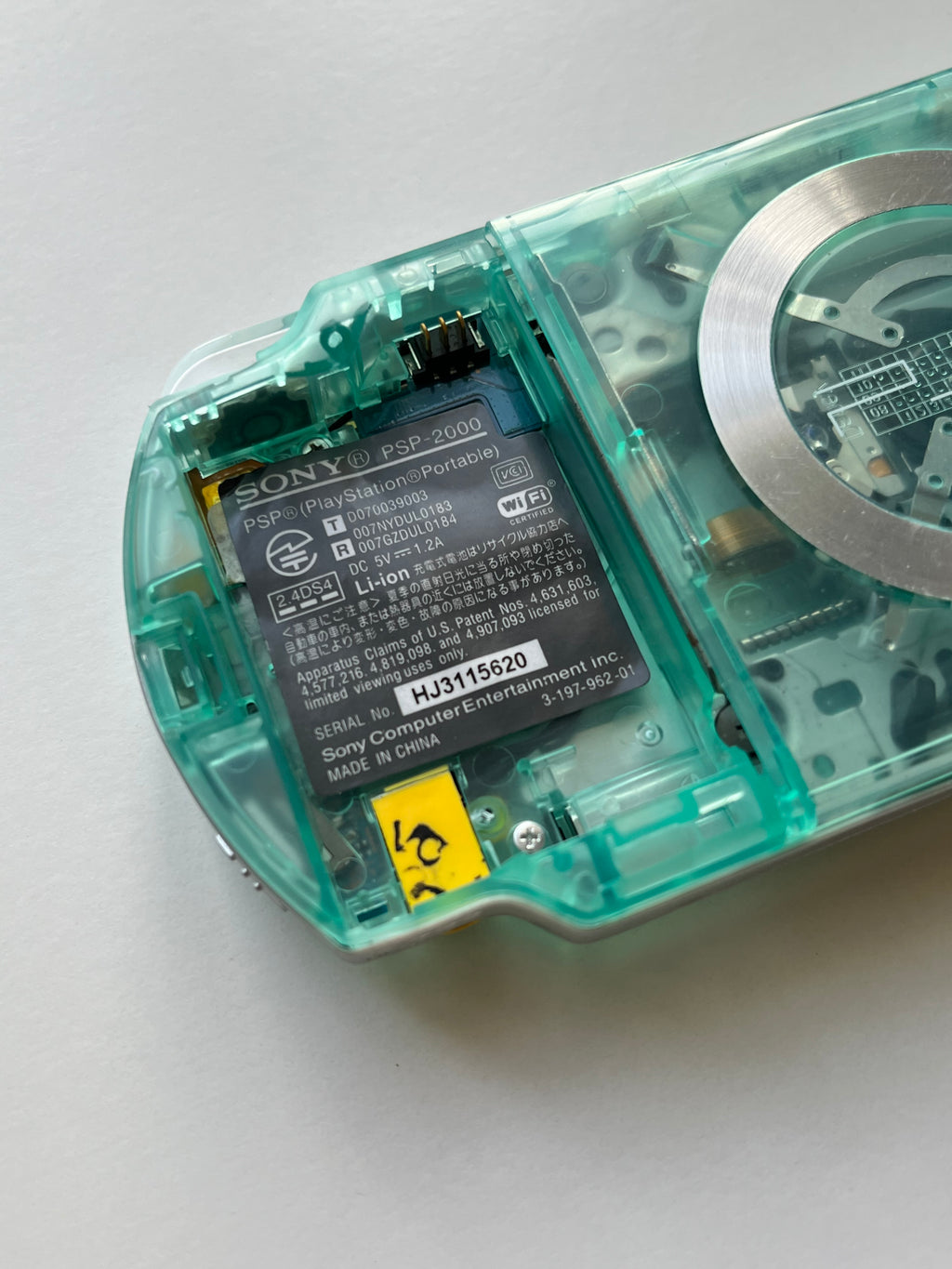 PSP 2000 - Transparent Turquoise