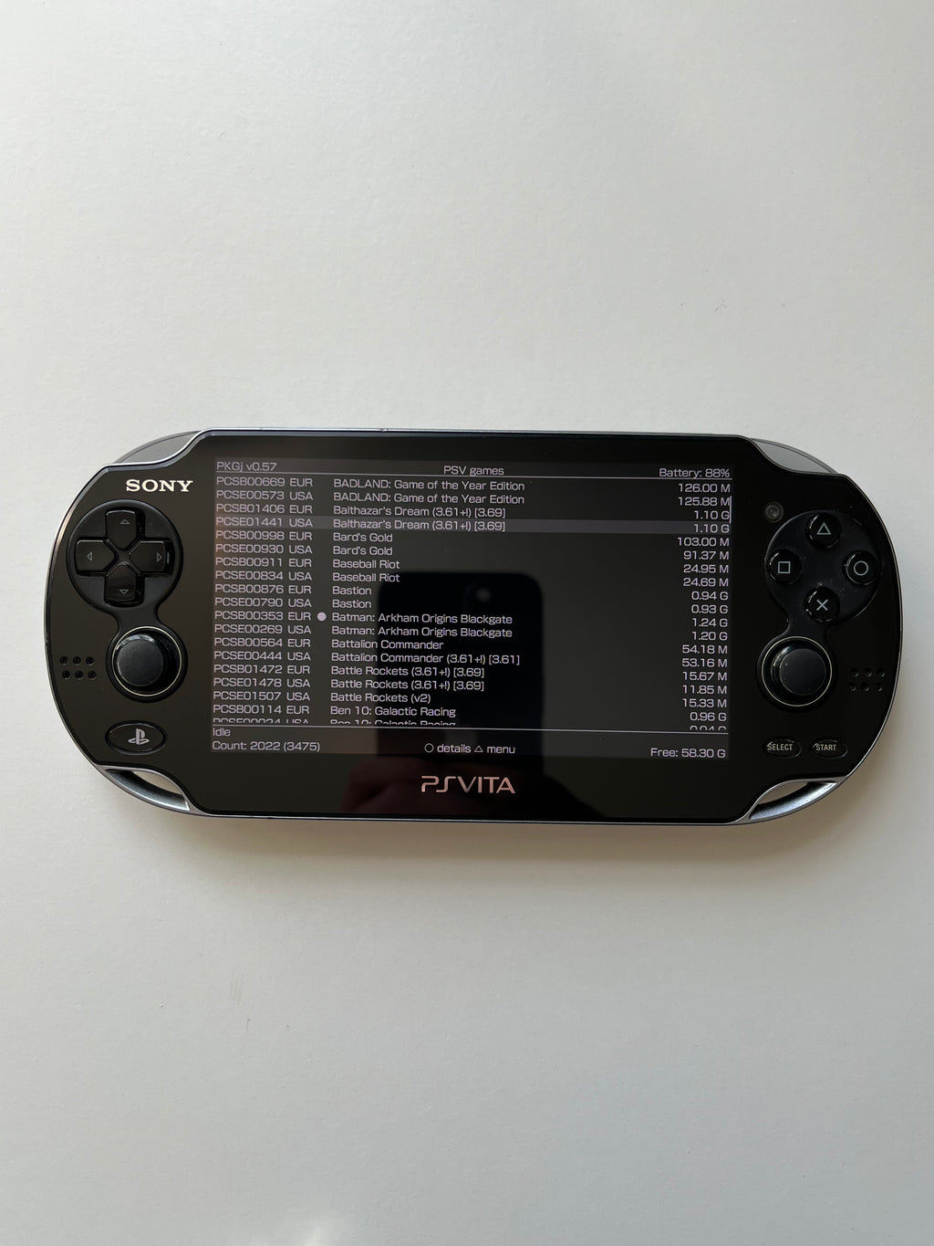 PSVITA 1000 OLED Black