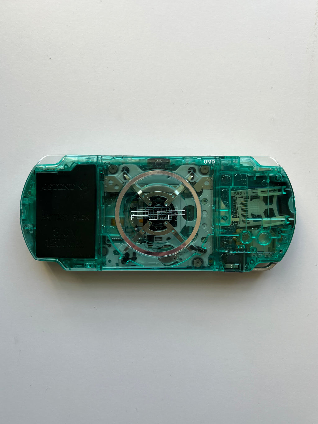 PSP 3000 Transparent Tortoise Blue
