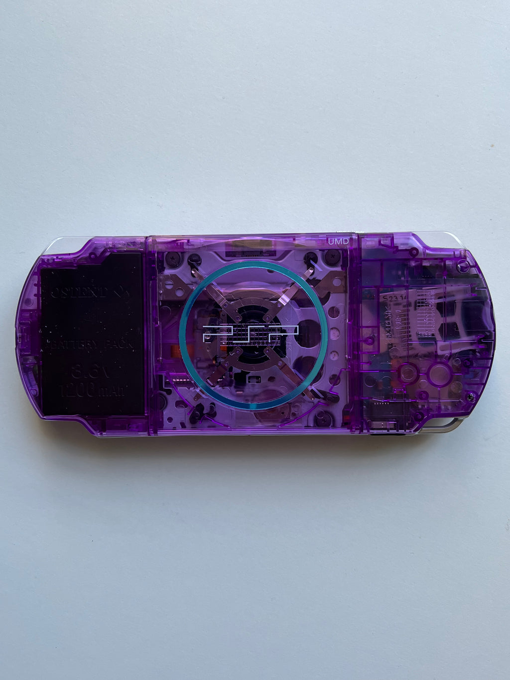 PSP 3000 Transparent Purple