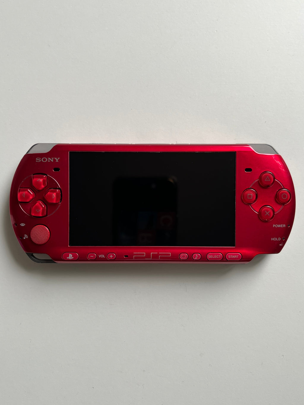 PSP 3000 Rouge Vibrant