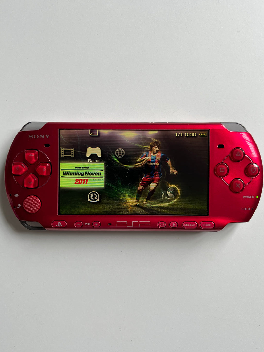 PSP 3000 Rouge Vibrant
