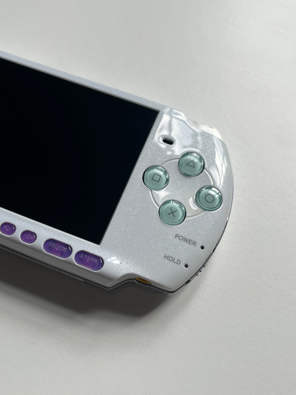 PSP 3000 Pearl White - Blue