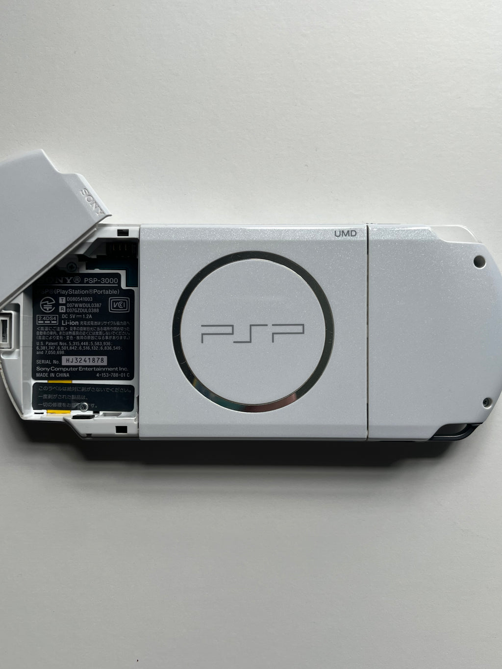 PSP 3000 Pearl White - Blue