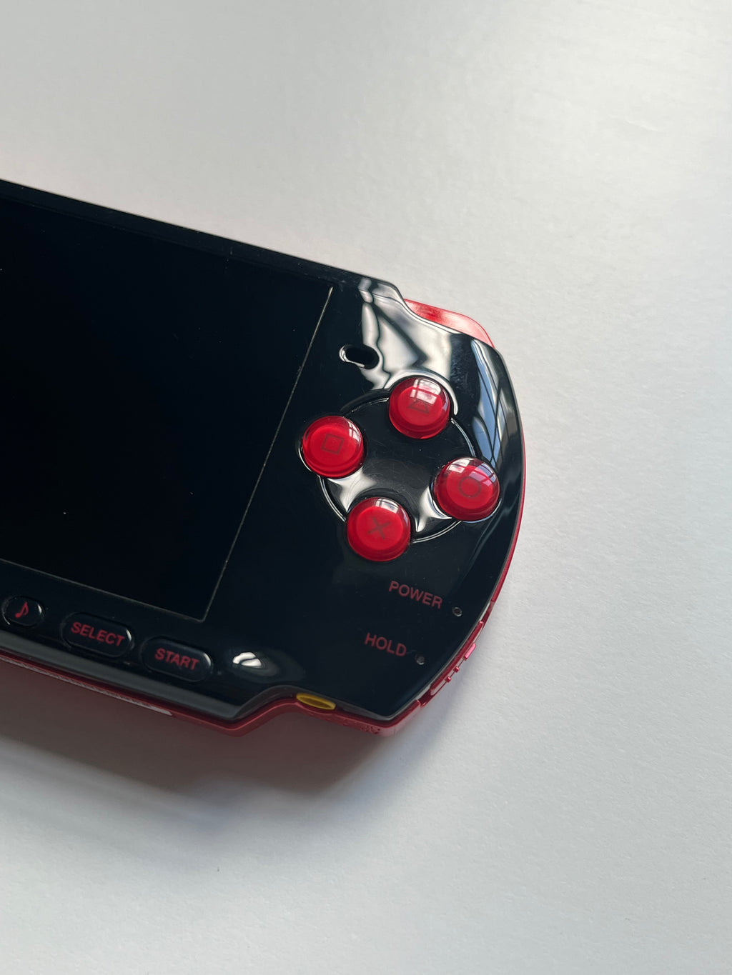 PSP 3000 Black and Red Special Edition