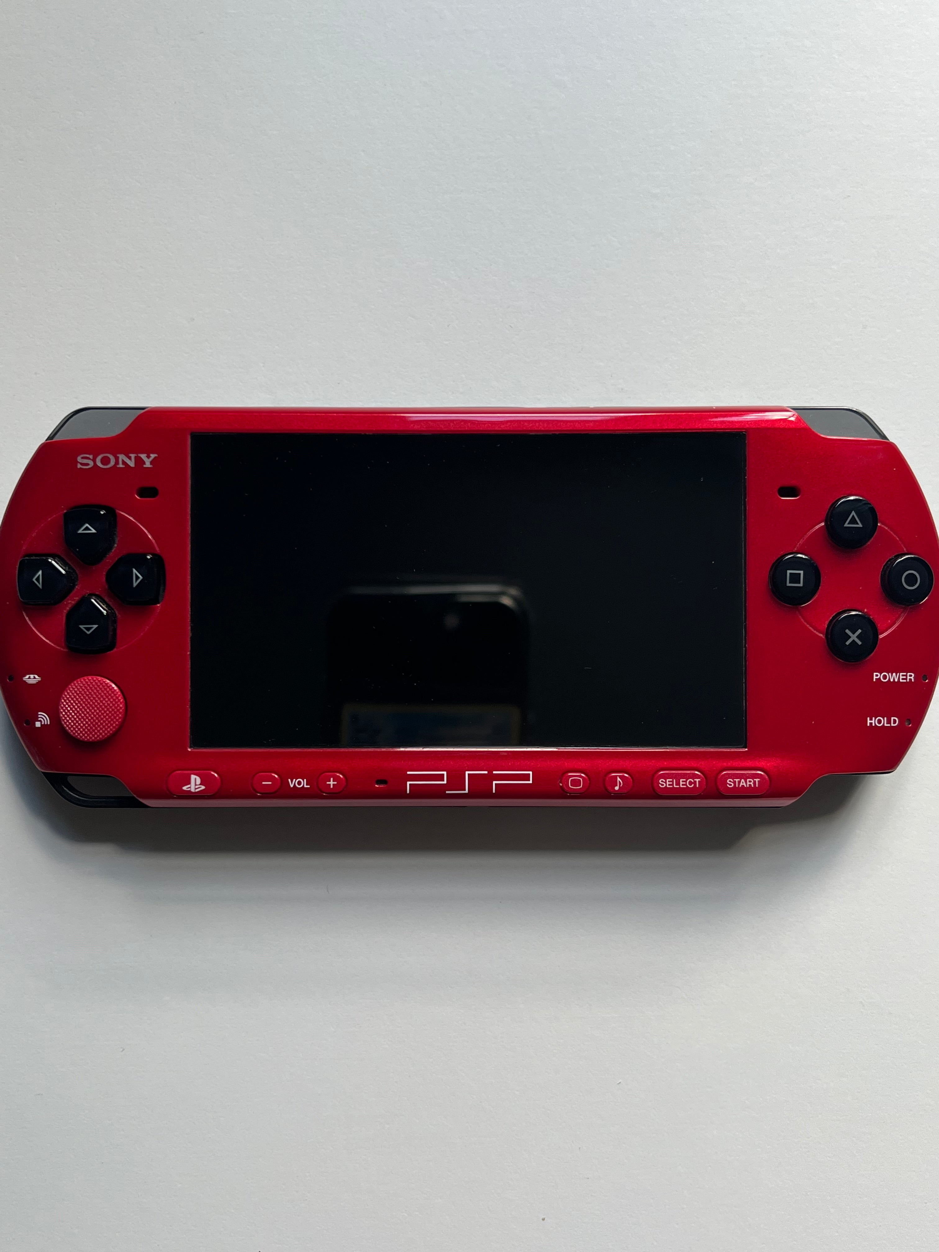 PSP 3000 Red and Black Special Edition