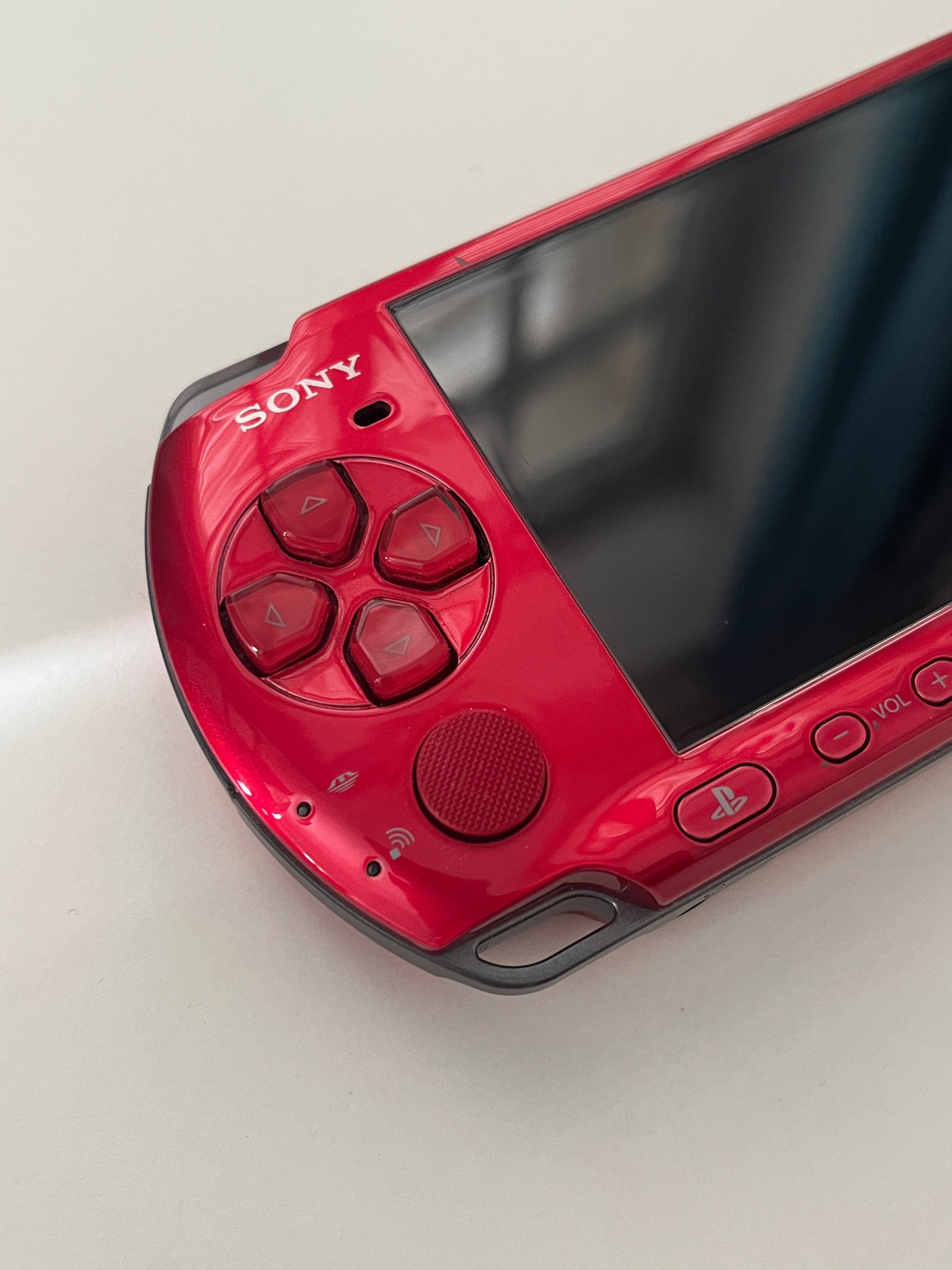 PSP 3000 Radiant Red