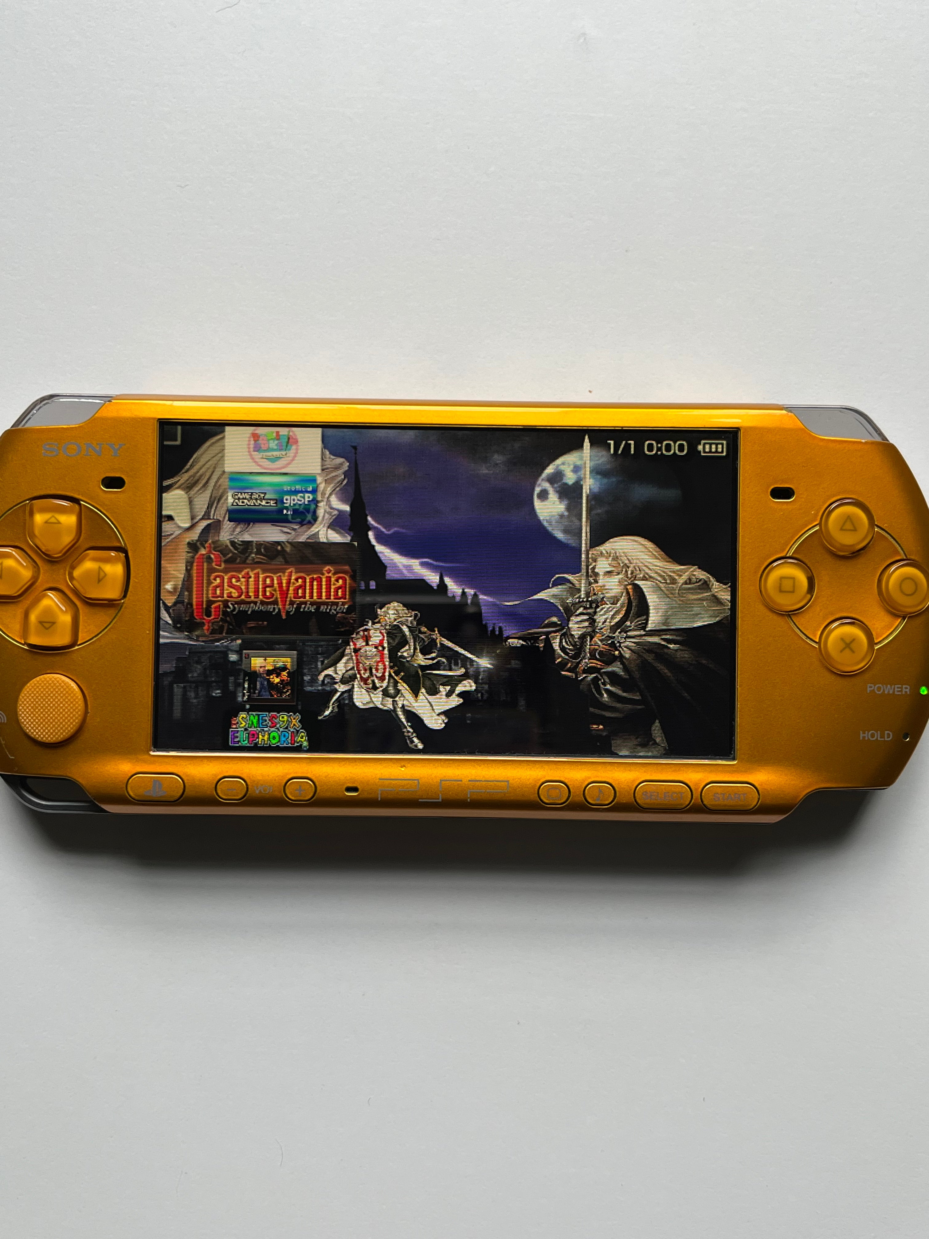 PSP 3000 Bright Yellow
