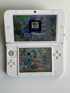 Mint Green and White Nintendo 3DS LL (XL)