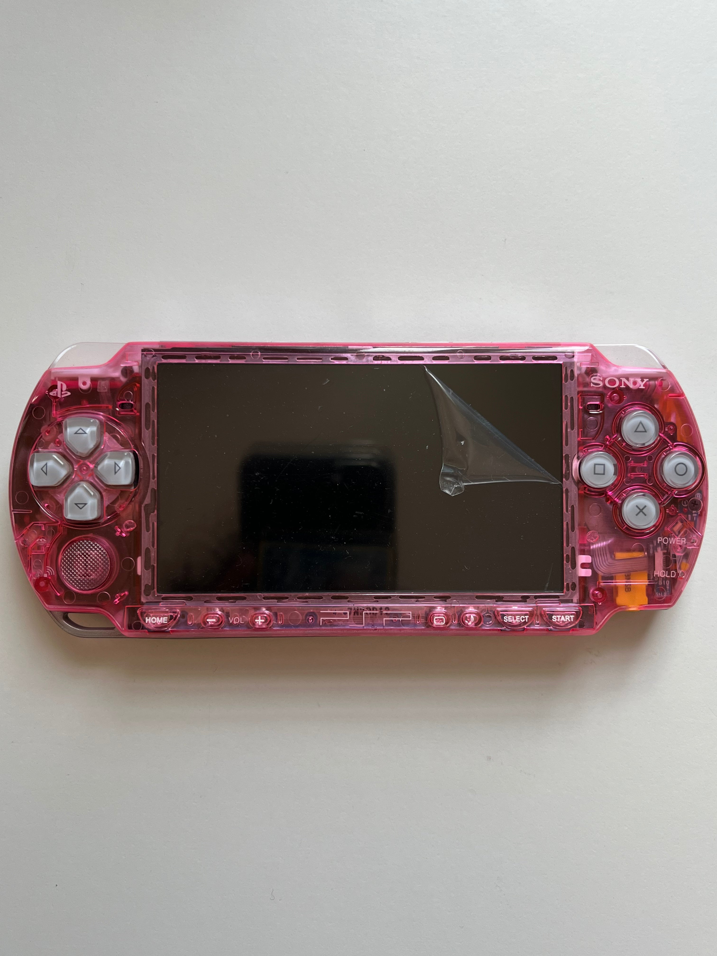 PSP 2000 Transparent Pink