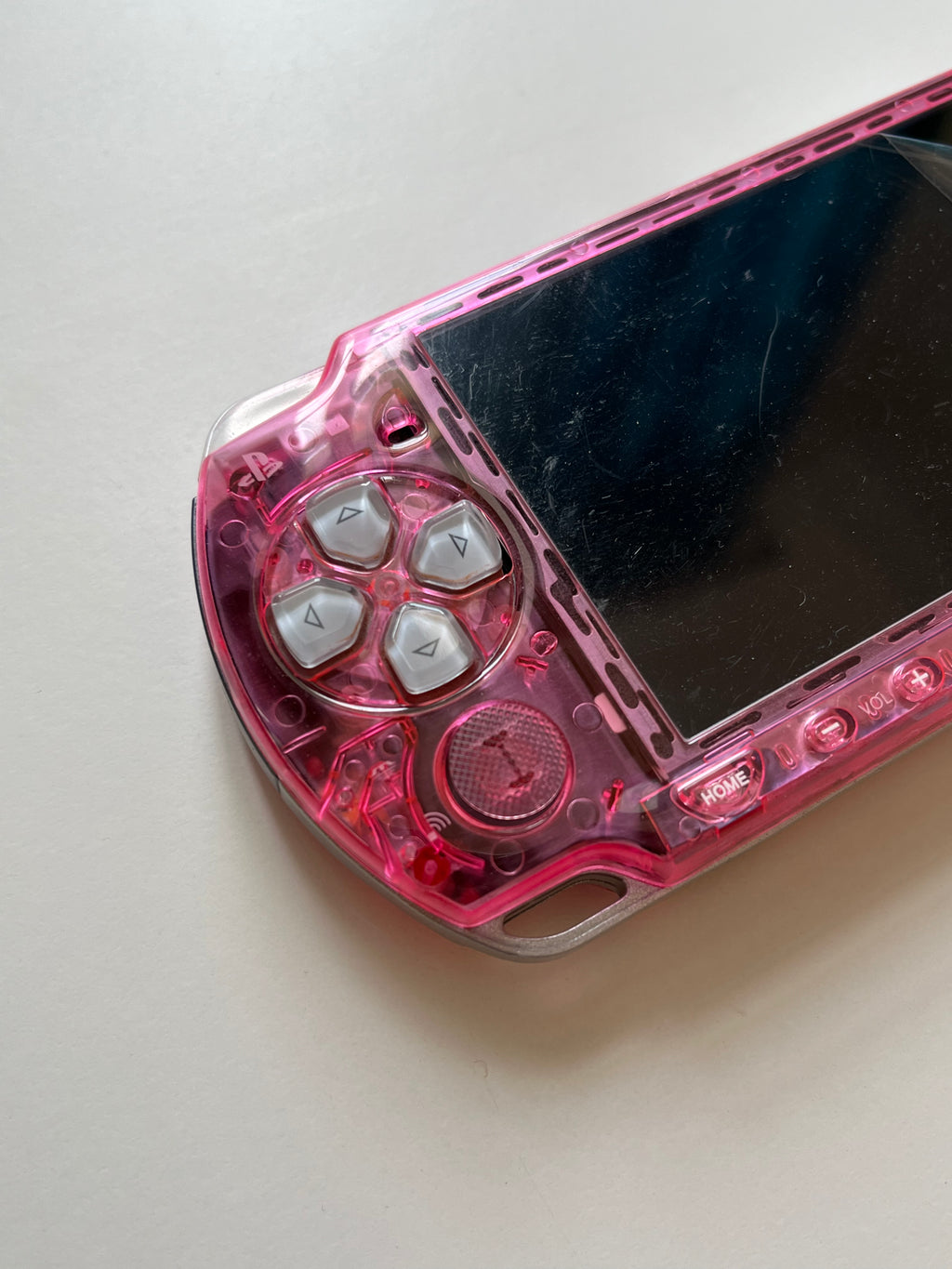 PSP 2000 Transparent Pink