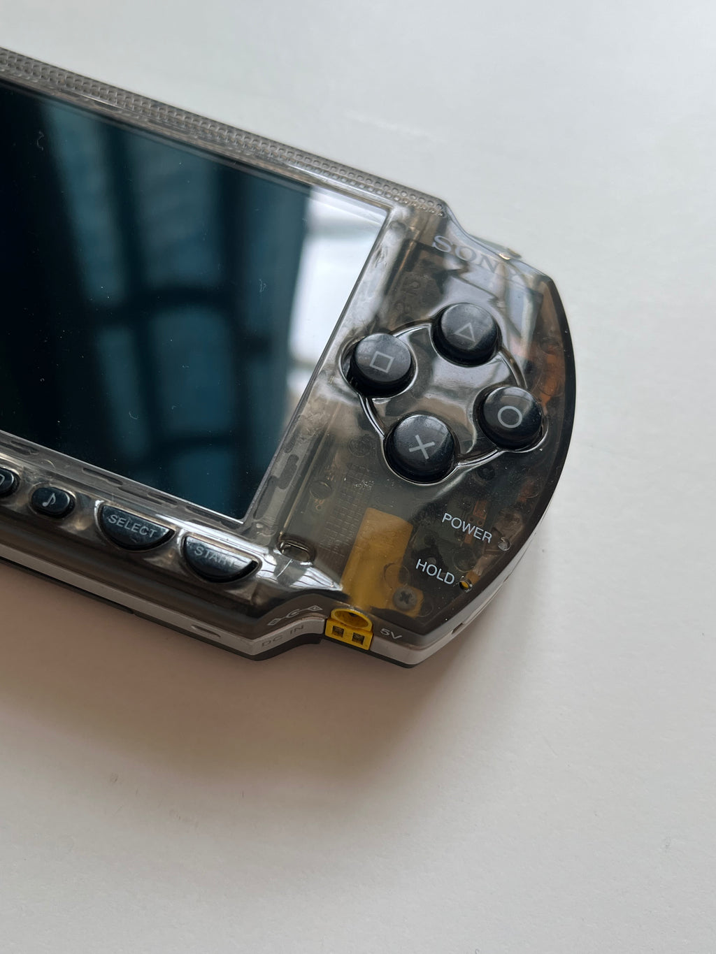 PSP 1000 Transparent Black