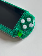 PSP 3000 Transparent Green