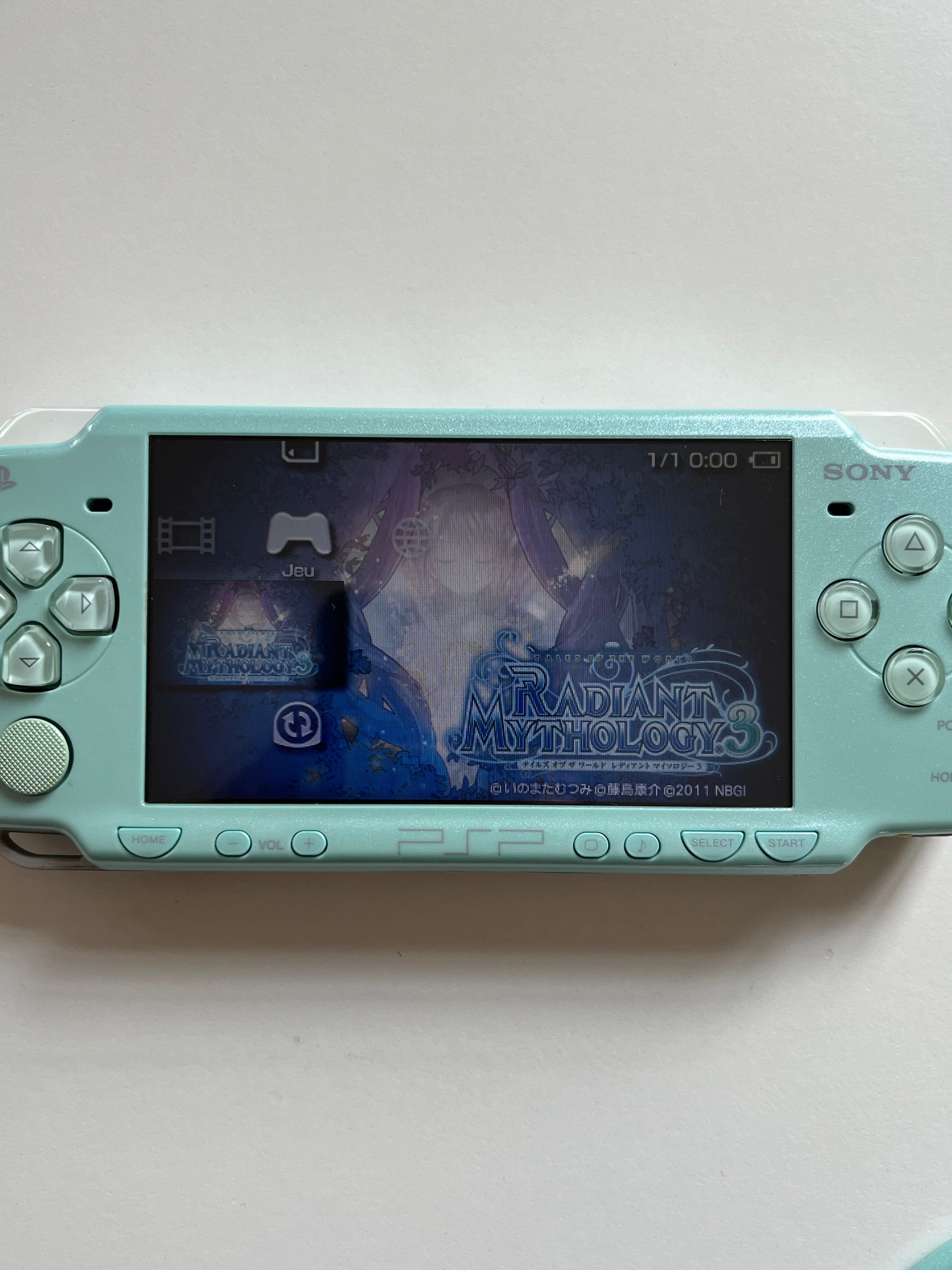PSP 2000 Mint Green