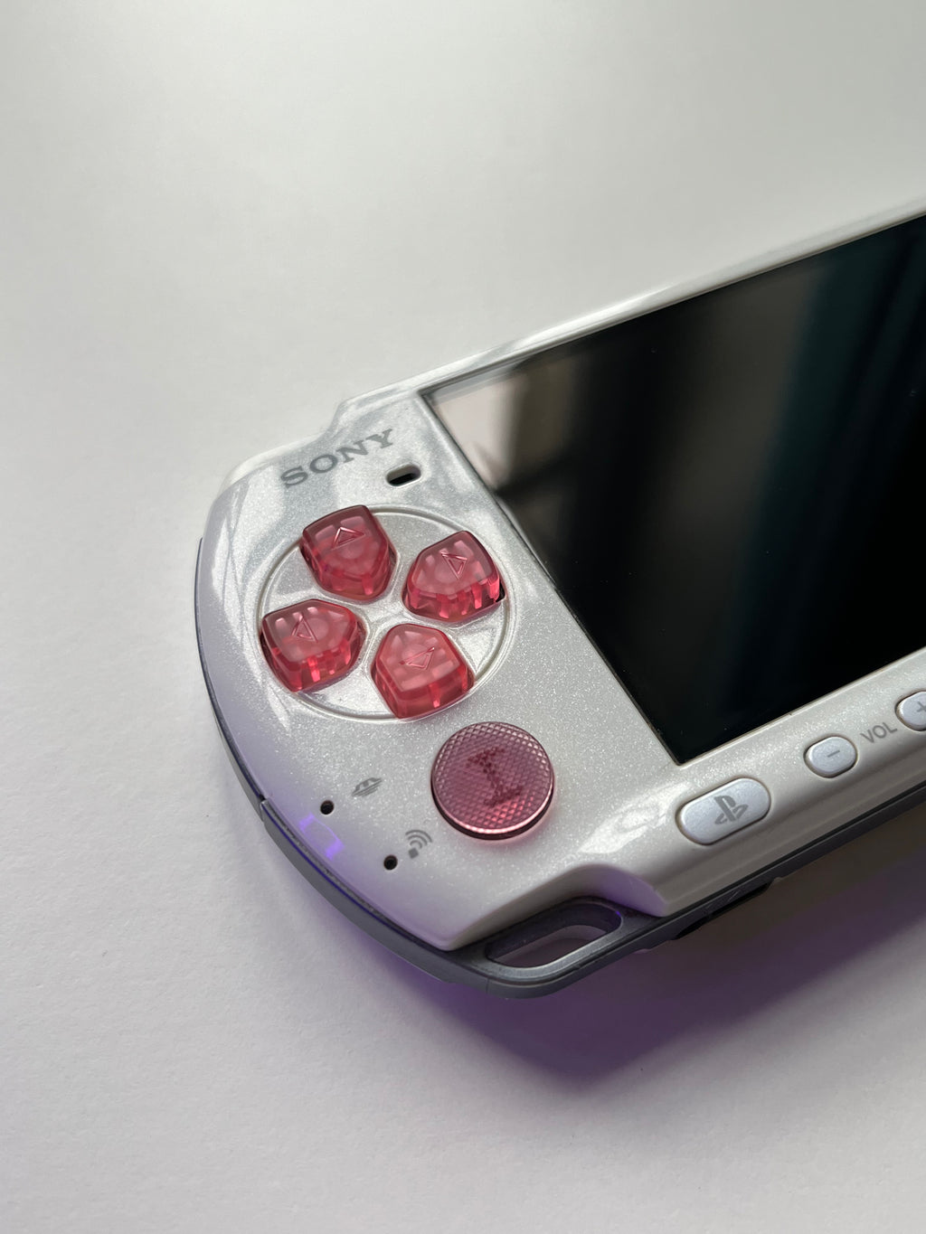 PSP 3000 Pearl White - Pink
