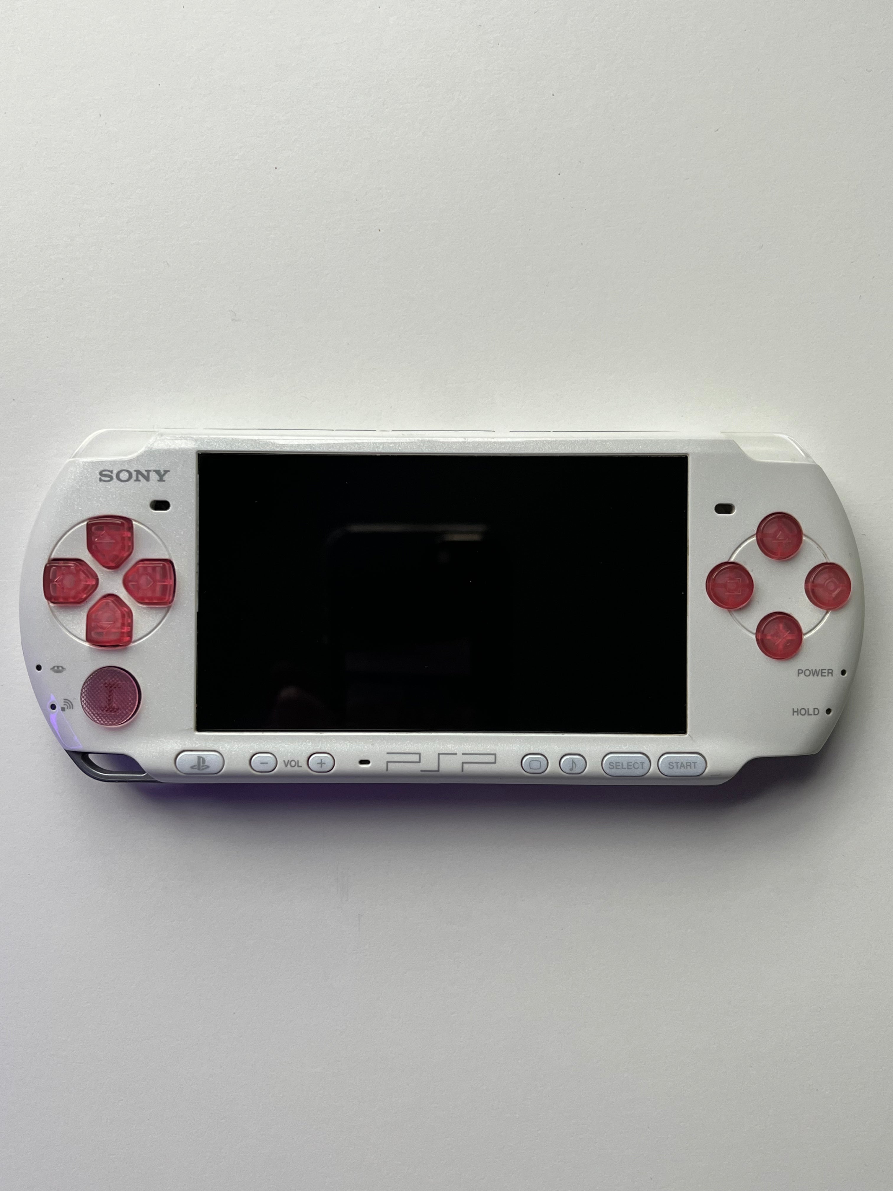 PSP 3000 Pearl White - Pink