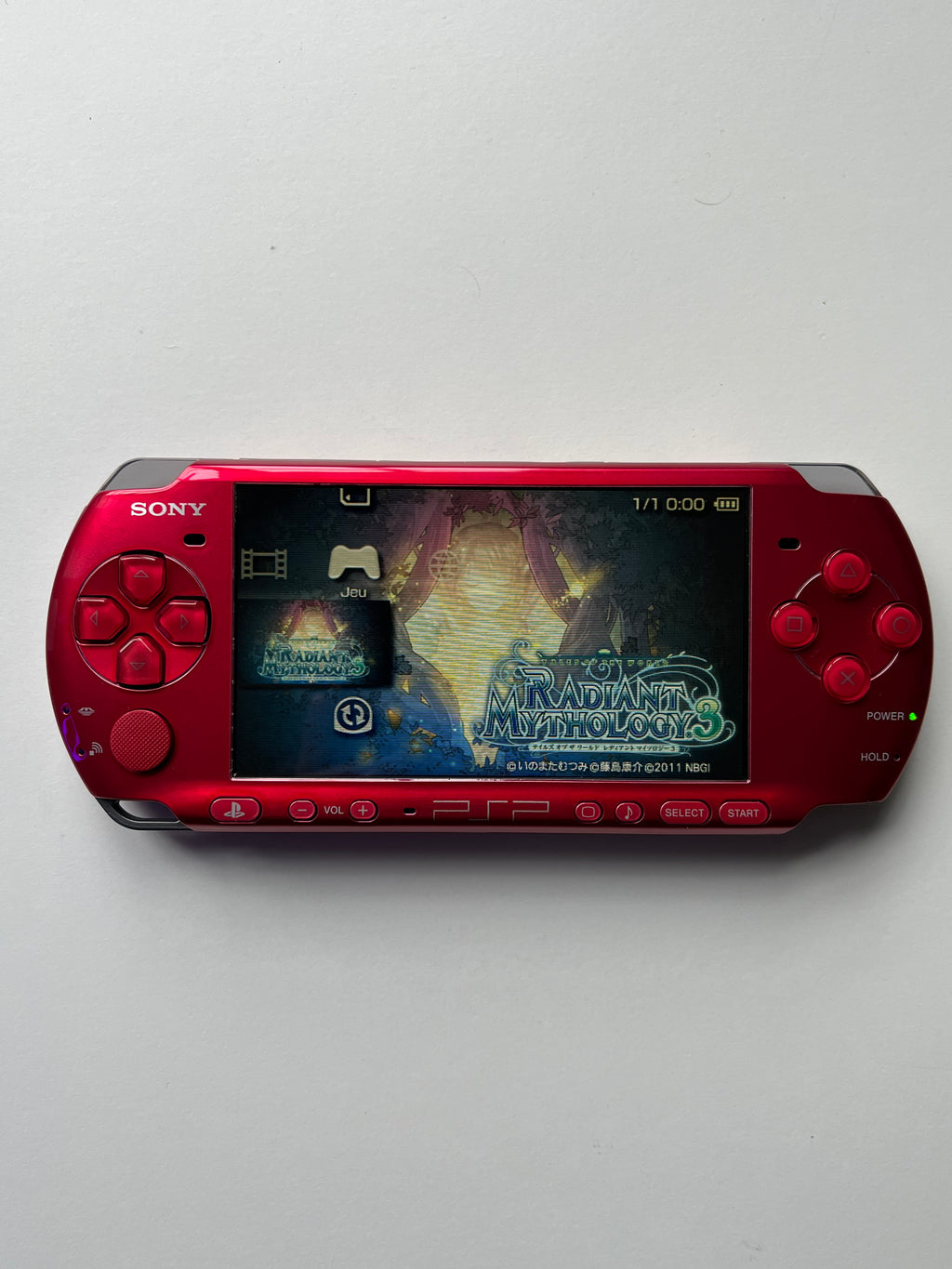 PSP 3000 Radiant Red