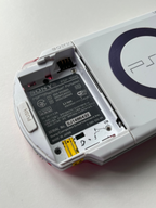 PSP 1000 Transparent Pink - White