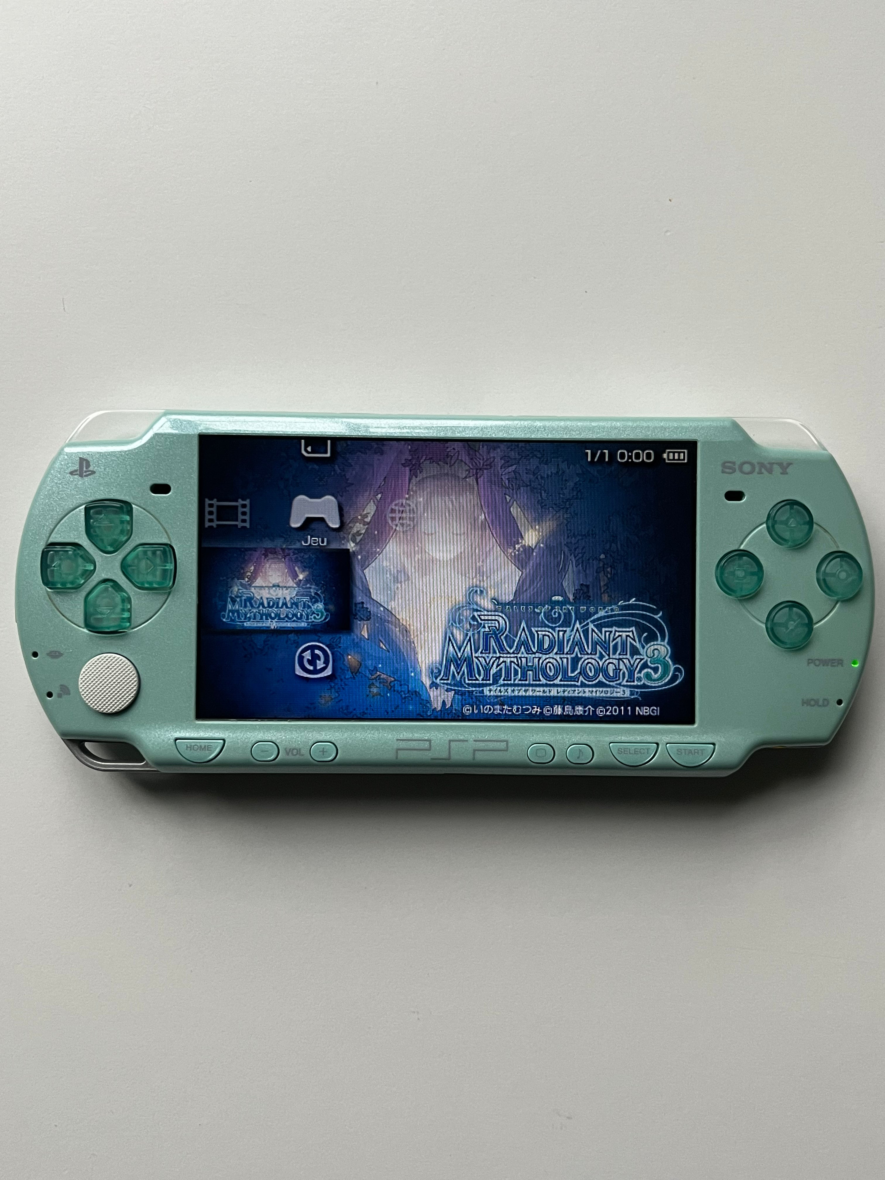 PSP 2000 Mint Green
