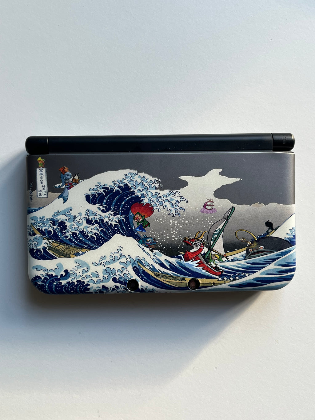 Custom Zelda Great Wave Nintendo 3DS XL