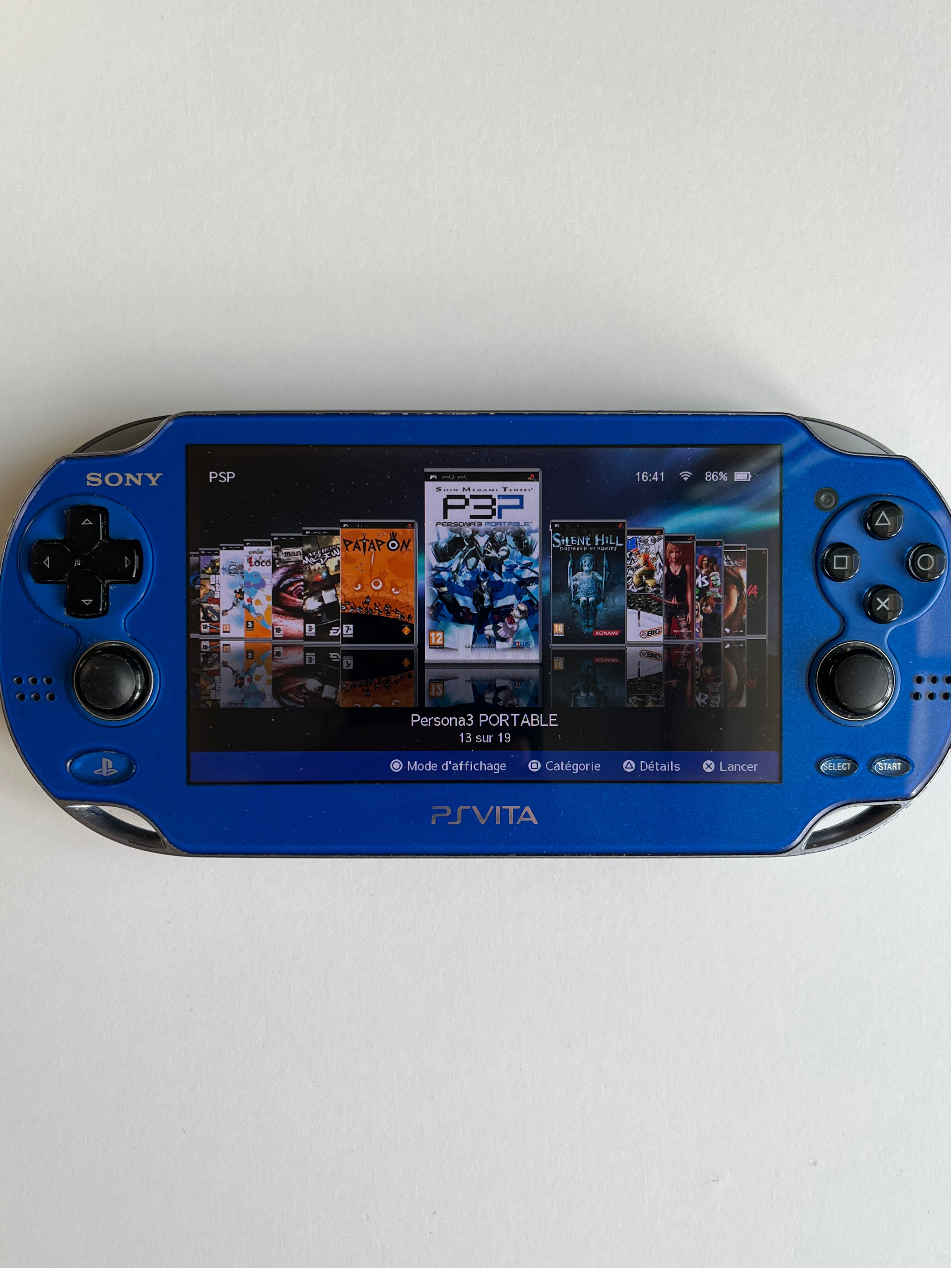PSVITA 1000 Sapphire Blue