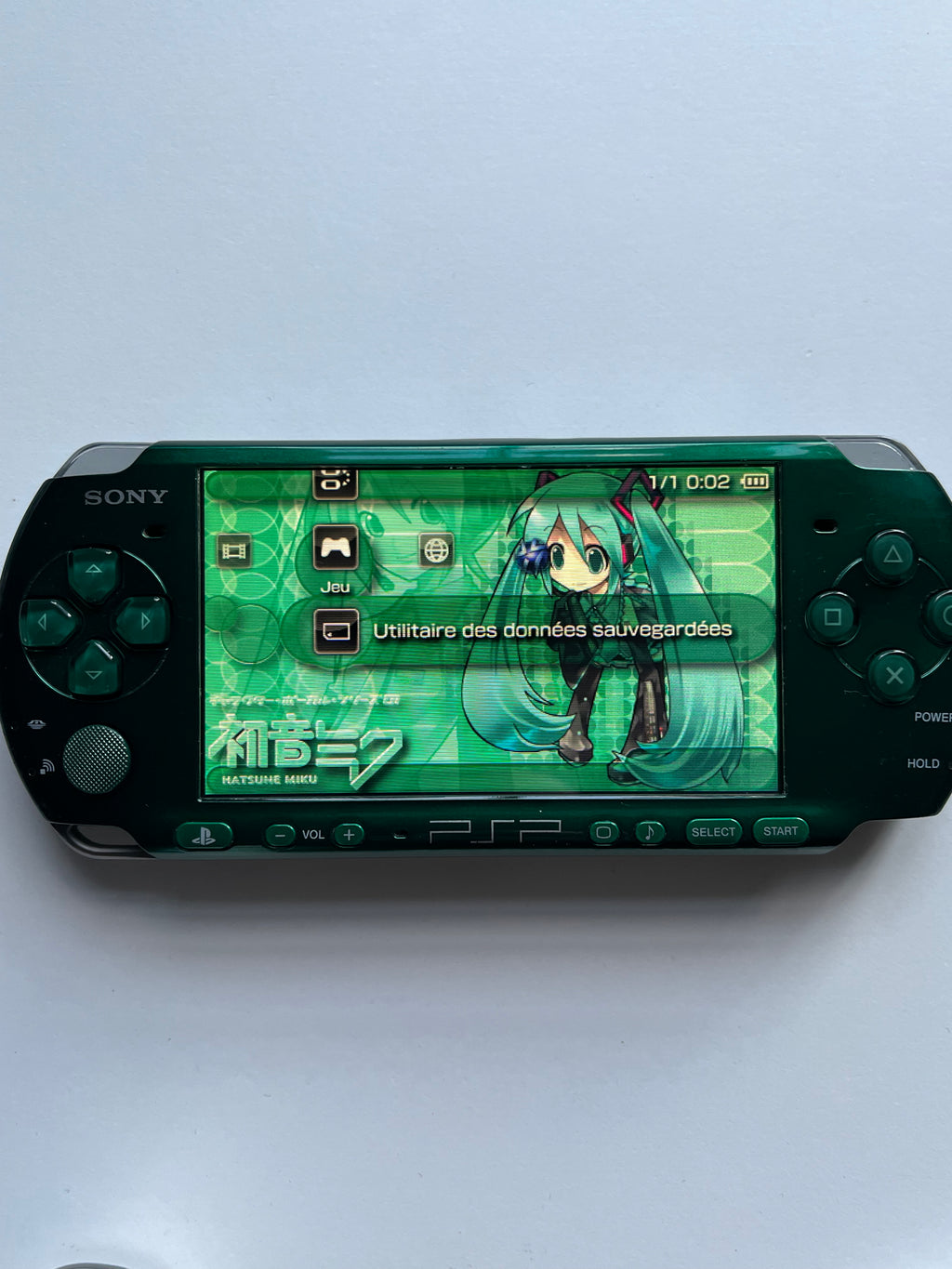 PSP 3000 - Spirited Green