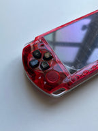PSP 3000 - Transparent Red