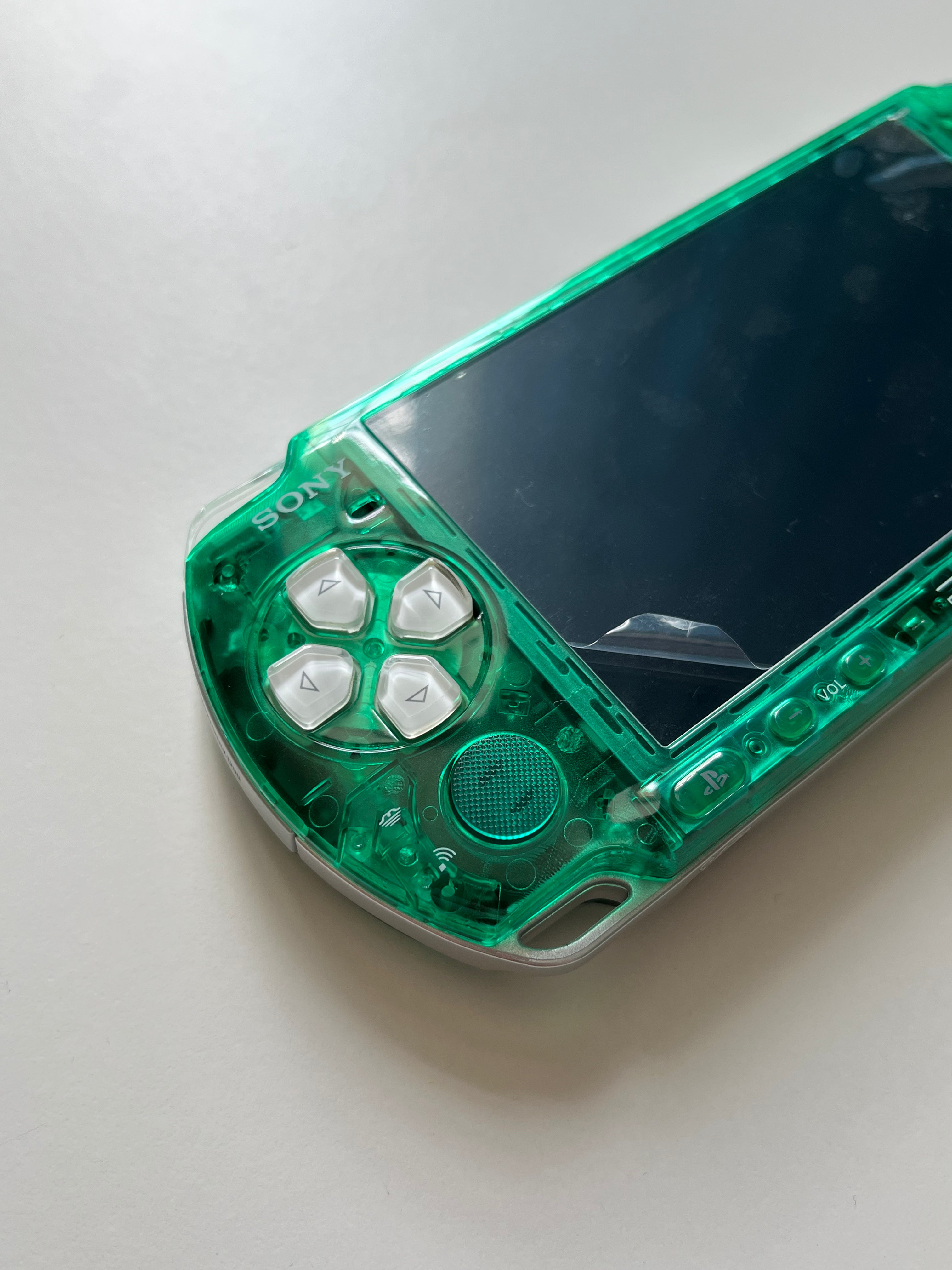 PSP 3000 - Transparent Green