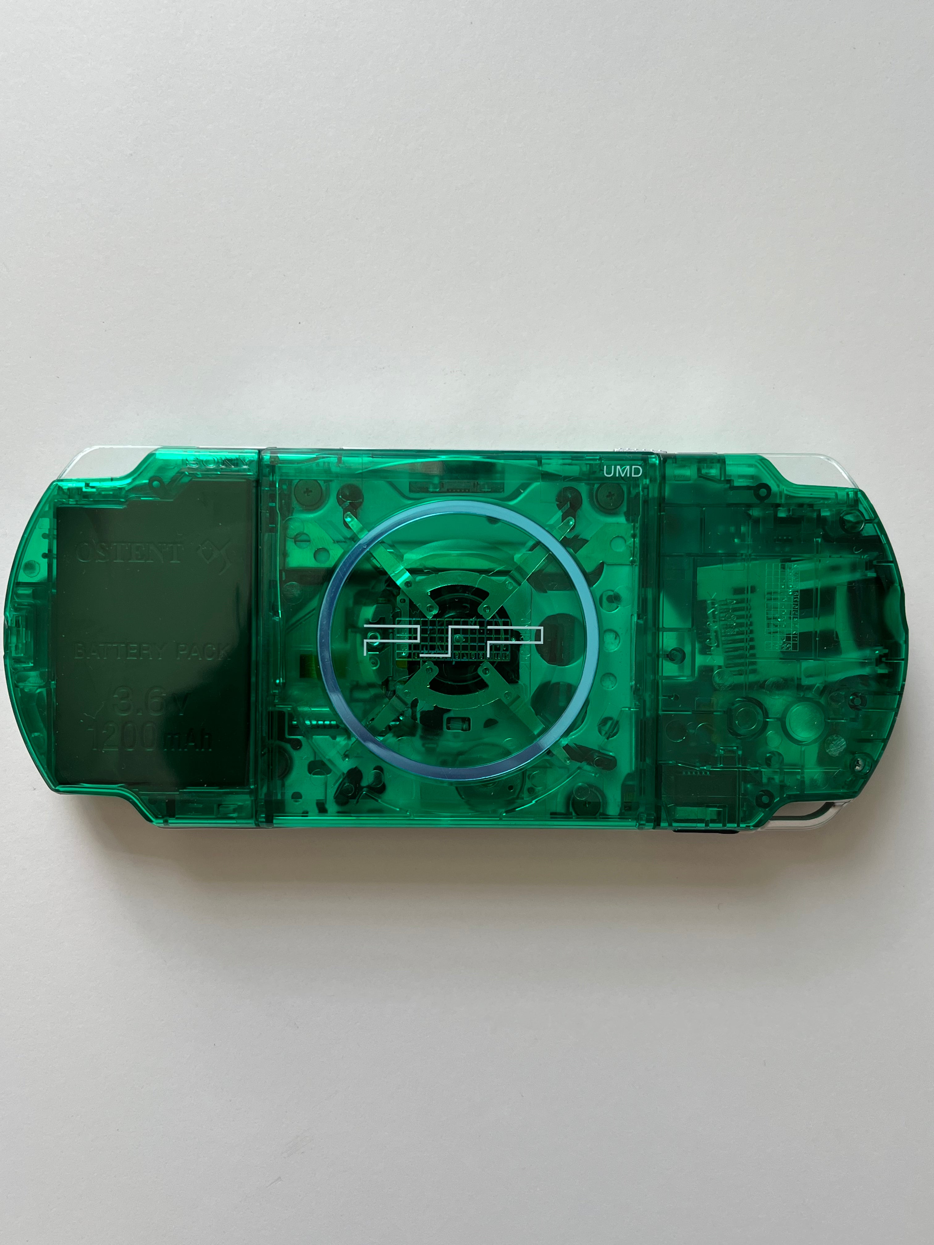 PSP 3000 - Transparent Green